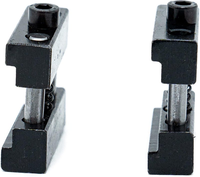 LLDSIMEX 2PCS Set Steel Milling Machine Vise Quick Clamp Work Stop - Image 4